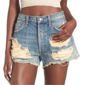 AGOLDE Parker Vintage Shorts In Maurice